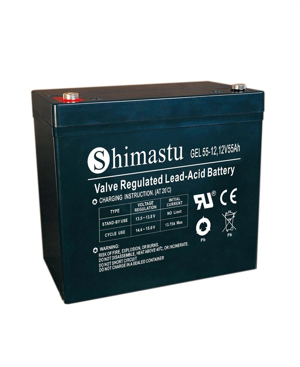 بطارية جل 55Ah 12V