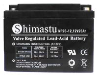 12V26AH لإمدادات الطاقة الاحتياطية في حالات الطوارئ